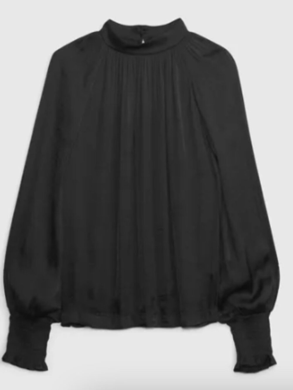 Womens Gap Mockneck Blouse